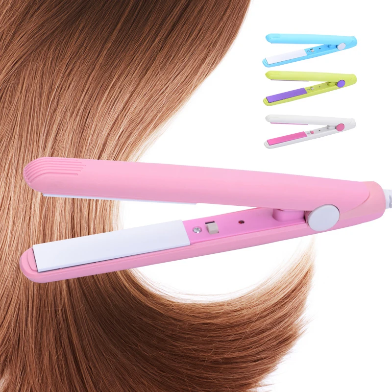 CHJ для завивки выпрямления волос 2 в 1 flat iron щипцы мини выпрямители быстрая мода