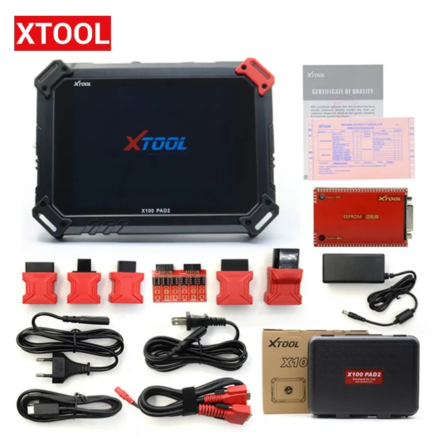 2017 Оригинальный X100 PAD II для XTOOL pad 2 лучше чем X300 Pro3 Программатор автоключей