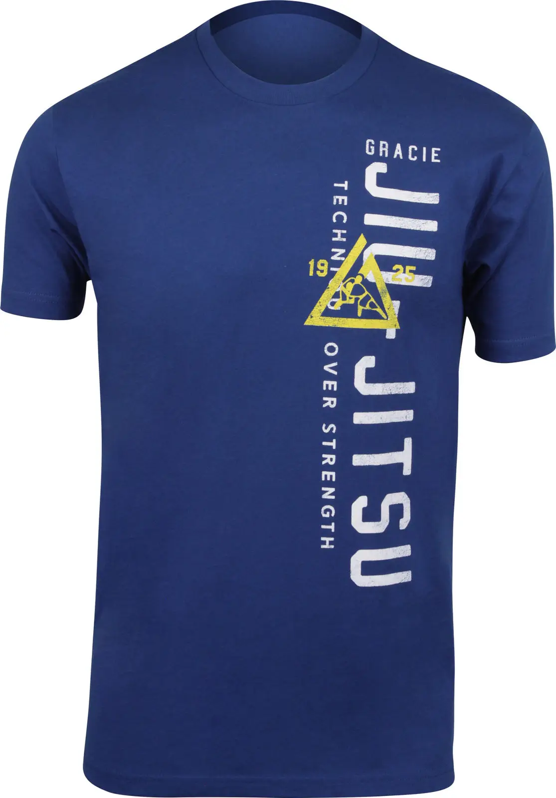 Gracie BJJ Jiu Jitsu Мужская забавная футболка из хлопка-Крутой синий | одежда
