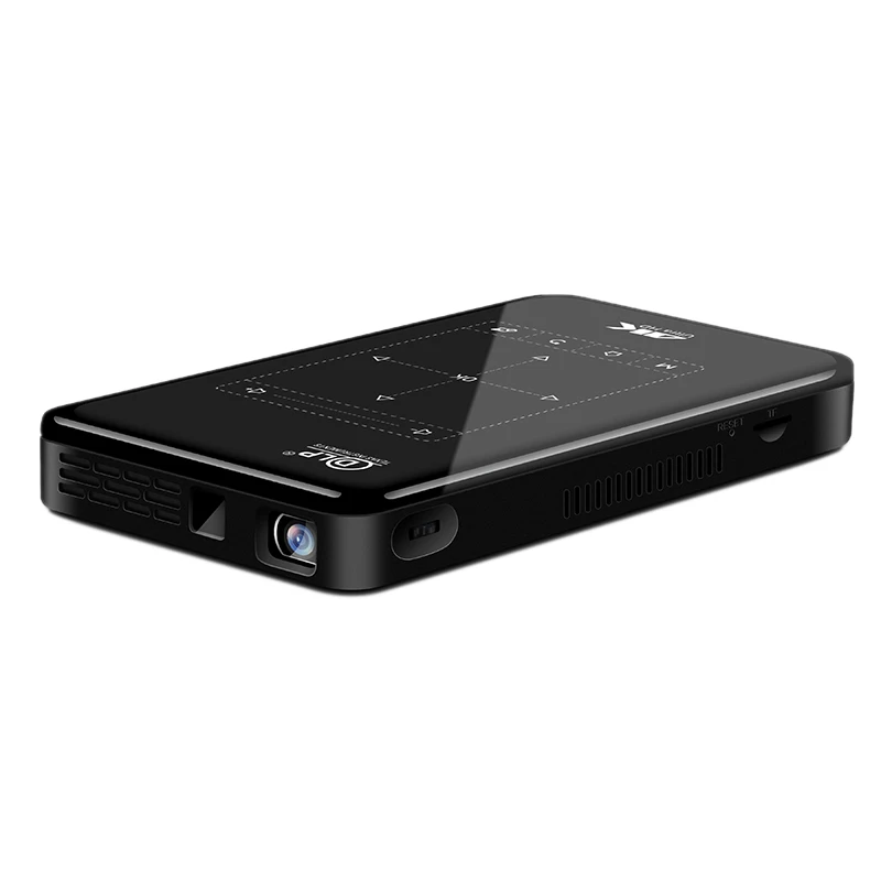 Android Беспроводной Bluetooth 2,4G/5G Wifi 4K Hdmi-In мини Dlp проектор поддержка Miracast Airplay мобильный проектор домашний кинотеатр - Цвет: US Plug 8GB