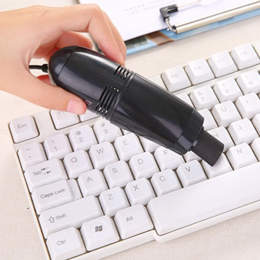 Мини пылесос USB предназначенный для очистки компьютерной клавиатуры телефона