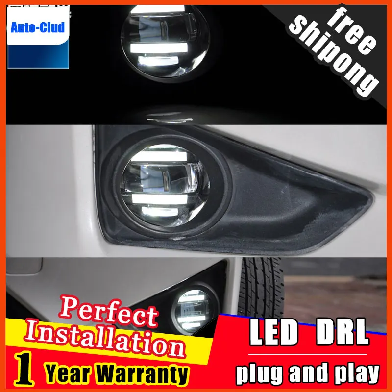 

Car-styling LED fog light for Infiniti JX35 2013 LED Fog lamp lens and LED daytime running ligh for car 2 function