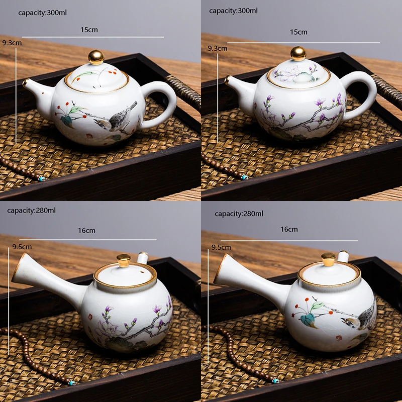 Чайный набор Jingdezhen ручная роспись винтажный рисунок керамика китайский чайный