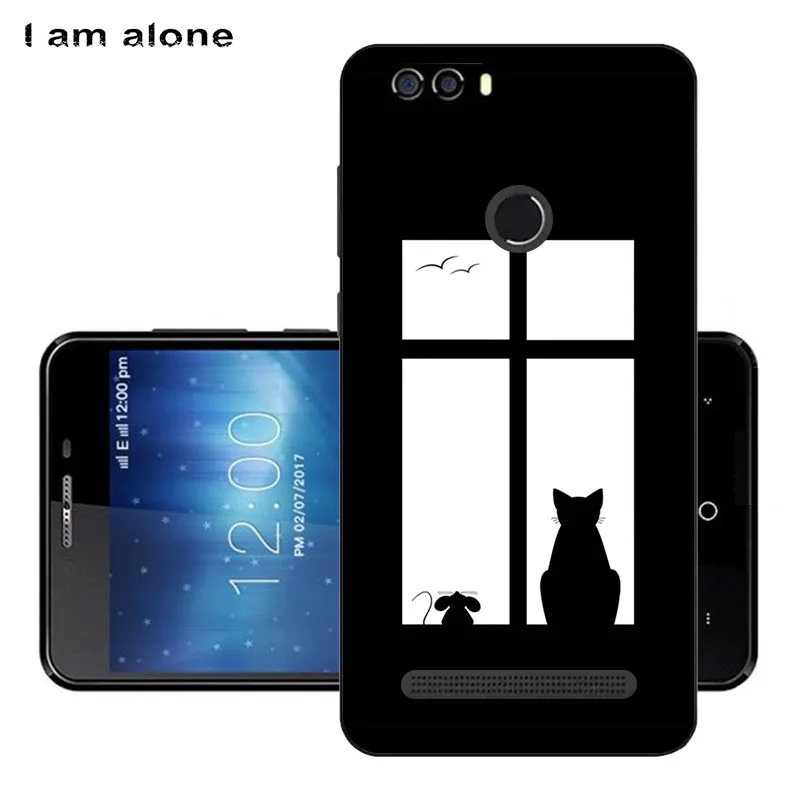 Solf TPU HH66 Чехол для телефона I am alone, для Leagoo power 2,, 5,0 дюйма, мягкий ТПУ, мобильный модный, с мультяшным принтом, для Leagoo power 2 - Цвет: Solf TPU HH66