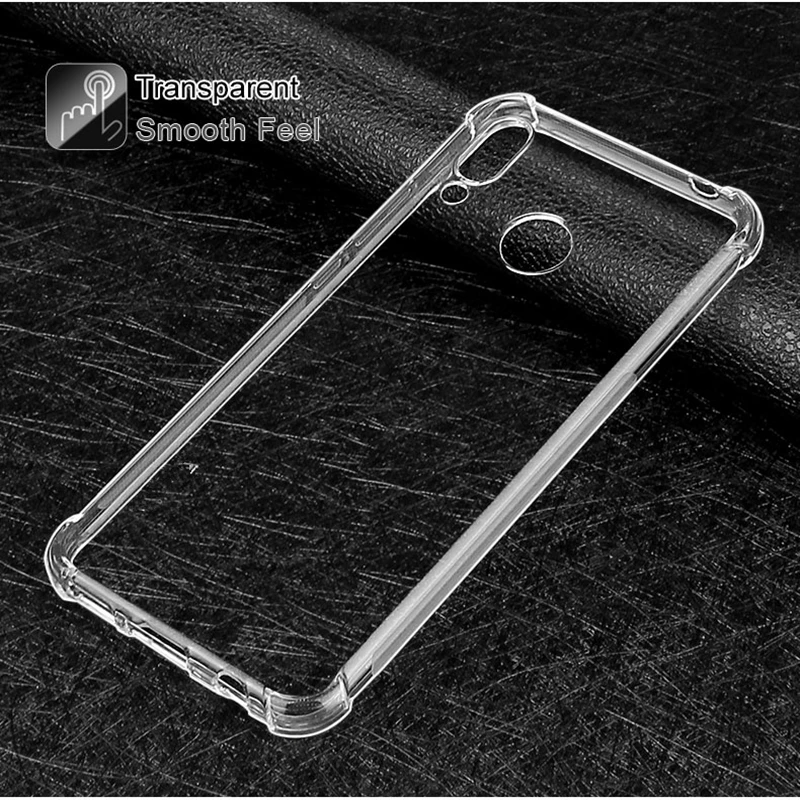 Shockproof Phone Case For Huawei P20 P30 Lite Pro Honor 10 Mate 20 Soft Clear TPU Cover P Smart 2019 |
