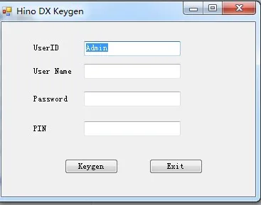 Hino Diagnostic eXplorer &amp Reprog Manager 3.1.6+keygen+PIN keygen |