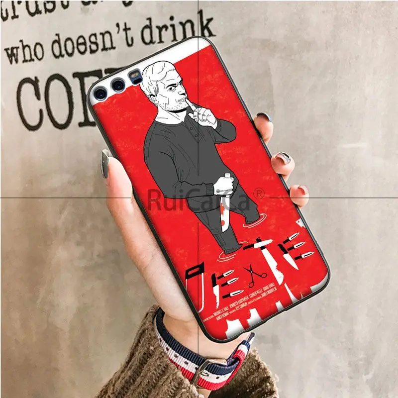 Чехол Ruicaica Dexter Keep Calm and Let Deal из мягкой резины для телефона Huawei Mate10 Lite P20 Pro P9 P10 Plus View