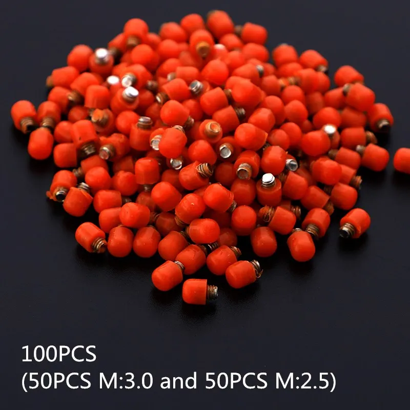 100pcs Mix size 1 Набор, ножницы, ремонтные комплекты, глушитель/пластиковые шайбы/Подставка для пальцев из нержавеющей стали, парикмахерские, стильные ножницы, аксессуары - Цвет: 100pcs Mix size