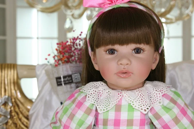 Силикона Reborn Baby Doll Игрушечные лошадки 55 см новорожденных bonecas принцессы для