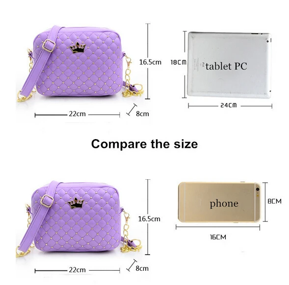 2018 женская сумка модные женские сумки мессенджеры с заклепками и цепочкой через