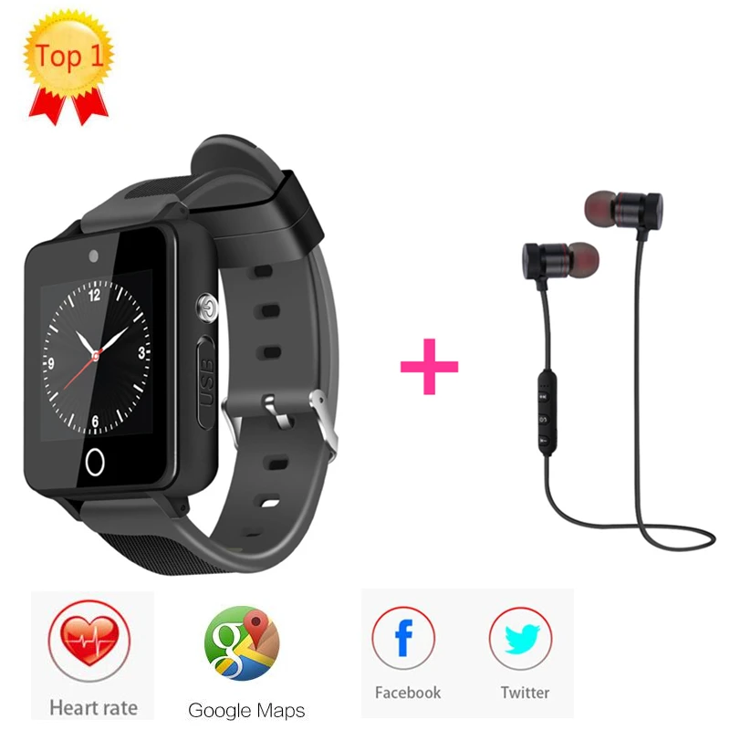 ZGPAX Смарт часы S9 MTK6580 Android 5,1 четырехъядерный 1 Гб+ 16 ГБ gps WiFi Bluetooth 4,0 SmartWatch телефон PK H1 H2 h7 K88H KW18 KW99