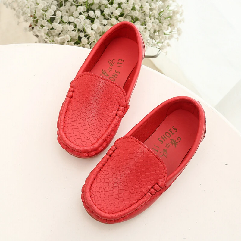 Spring new style baby boy leather shoes girls roller sneakers non-slip child Casual shoe kids soft PU Peas for boys | Детская одежда и