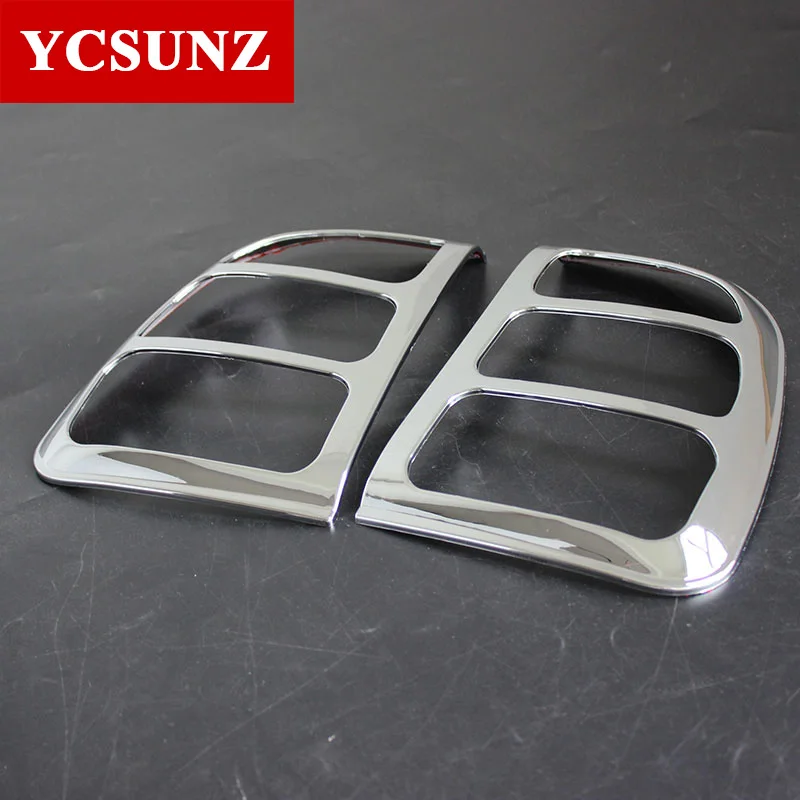 1997 для Toyota Rav4 аксессуары задние фары Накладка для Toyota Rav 4 1996 1998 1999 2000 хром Rav4 декоративные аксессуары - Цвет: CHROME