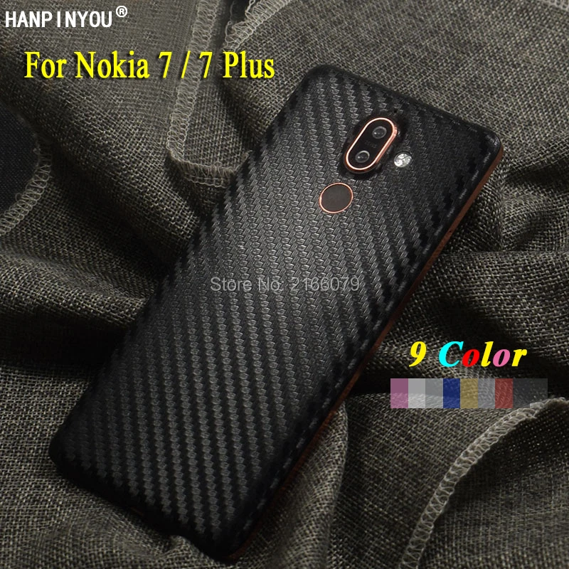 Для Nokia 7/7 Plus 7 + Новый 360 градусов полное покрытие задняя наклейка Кожа 3D