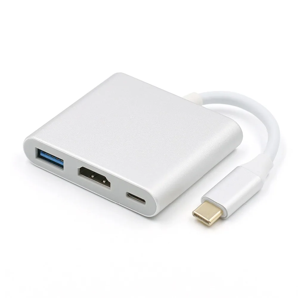 USB Type C к HDMI 3 0 зарядный адаптер конвертер 1 концентратор для MacBook Pro Pixel Huawei Mate20 Samsung