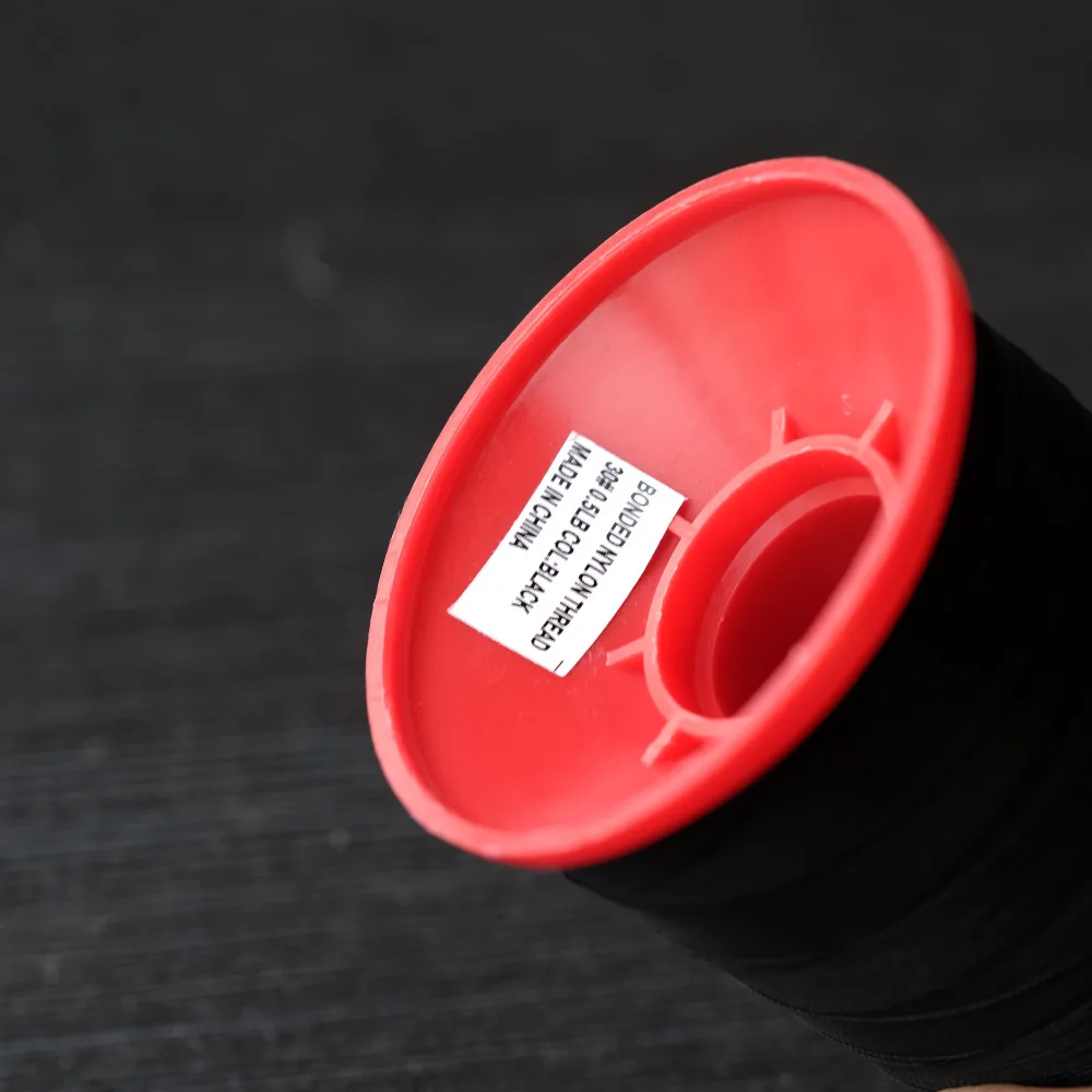 TEX90 2300 ярдов черный высокая прочность скрепленные нейлоновые нитки 0.5LB Полиамид