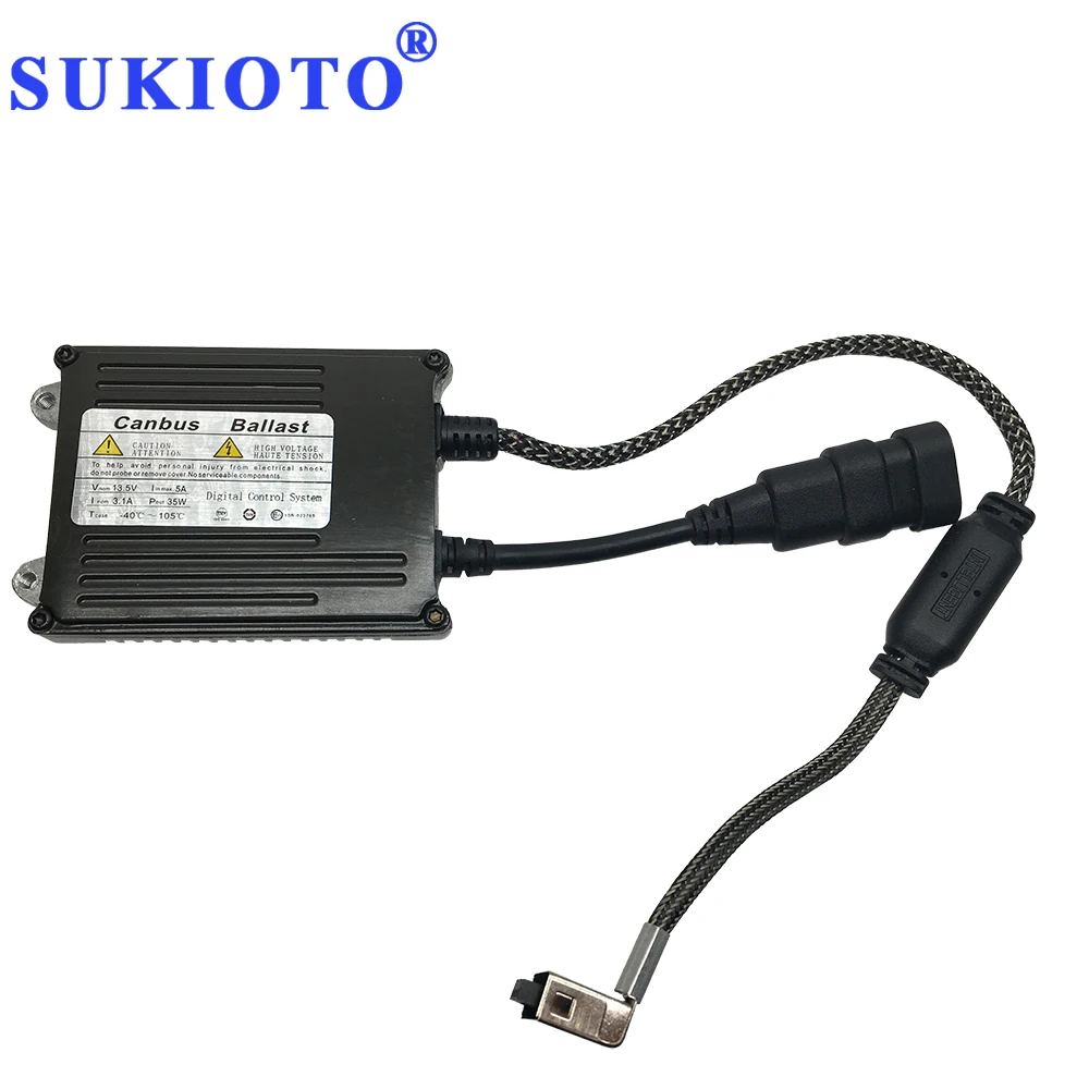 Комплект для преобразования ламп SUKIOTO 35 Вт 55 CANBUS HID KIT D1S 6000K 5000K 4300K D3S 8000K D1R D3R Fast Bright
