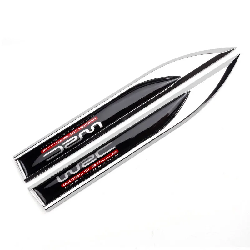 Автомобильный наклейка WRC для Mitsubishi Citroen Nissan Acura Toyota Tundra Subaru STI Honda Alfa Romeo эмблема металлическая шильдик автомобильная декорация.