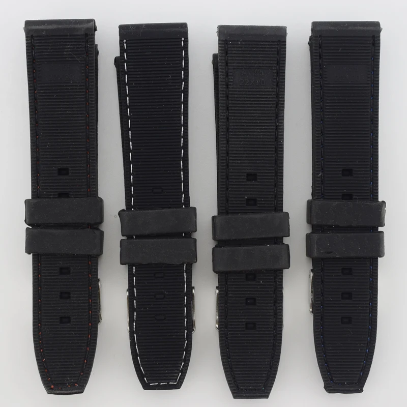 Ремешок силиконовый для наручных часов резиновый водонепроницаемый браслет