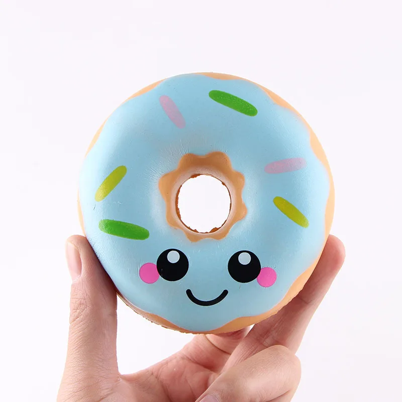 15 шт. сожмите мягкими крем пончик Ароматические Squishy замедлить рост Squeeze анти