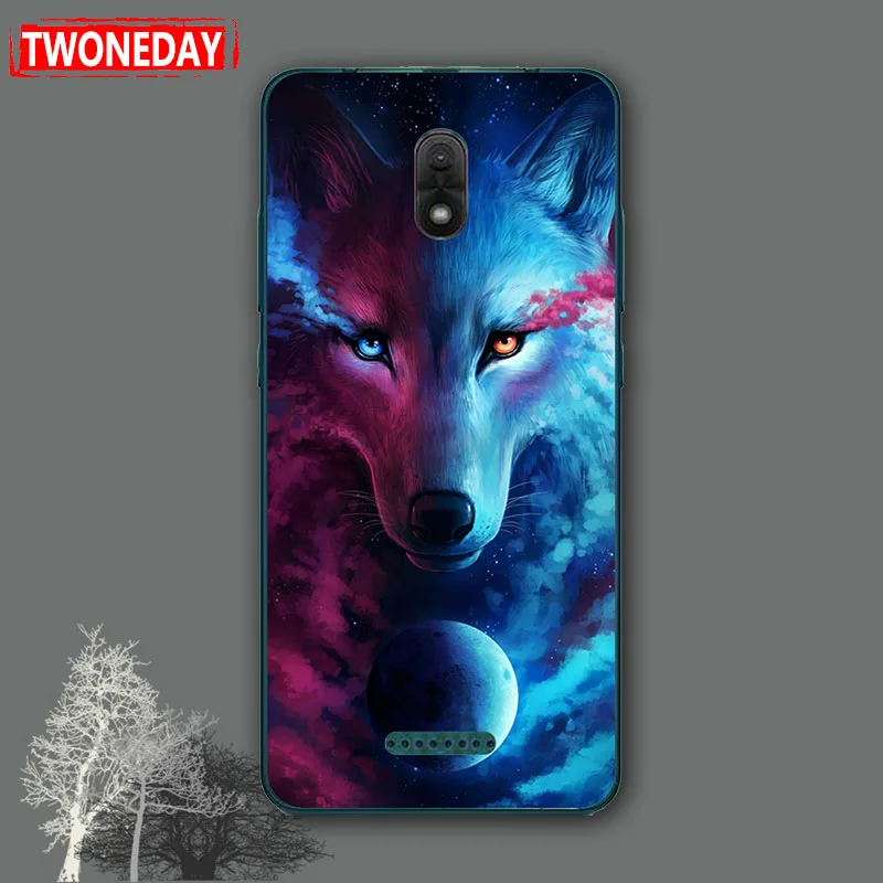 Милый модный чехол для телефона для Wiko Jerry 3 Jerry3 5,4" Чехол кокосовое чехлы-накладки на заднюю панель для телефона с УФ-печатью крышка чехол для Wiko Jerry 3 Coque