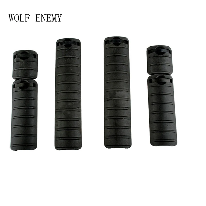 Knights Handguard Panel with Ribs Rail Covers 8 PCS /set Black / Green/ Tan Color Can Be Choosed | Спорт и развлечения