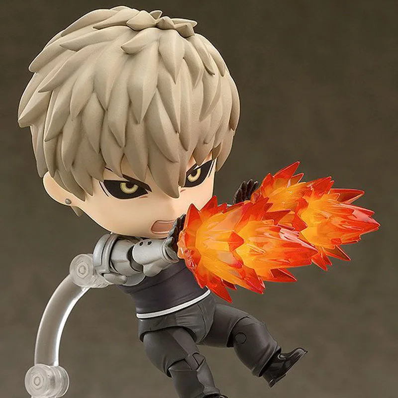 Бесплатная доставка 4 &quotАниме Nendoroid One Punch Man Genos супер подвижное издание в штучной