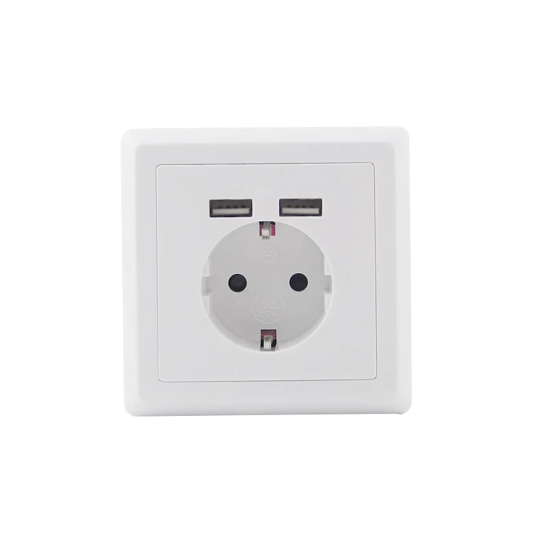 Зарядное устройство Allsome 2 порта USB 5 в 4 А настенное зарядное для iPhone 8 HT149|dual wall socket