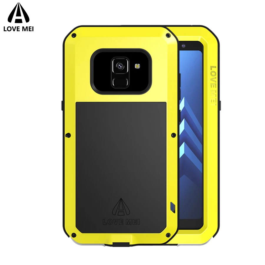2018 ударопрочный чехол для телефона A8 Samsung Galaxy Plus LOVEMEI Life водонепроницаемый