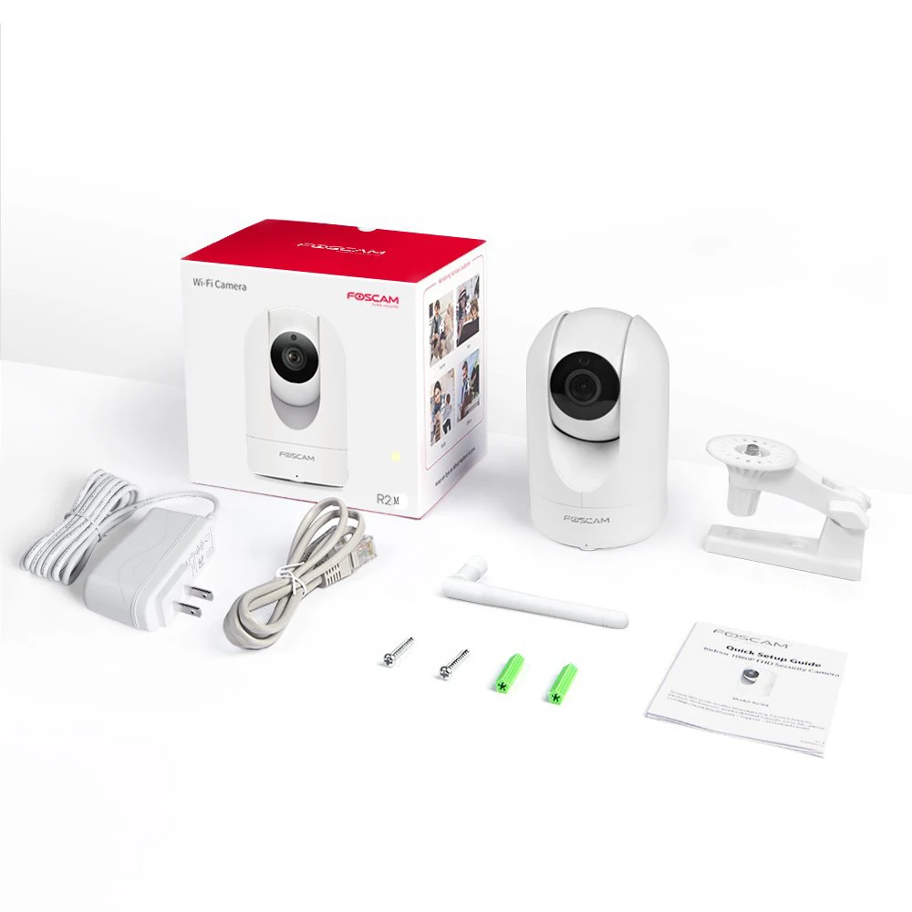 Foscam R2M Full HD 1080 P WiFi IP Камера 2MP крытый панорамирования/наклона охранных Камеры