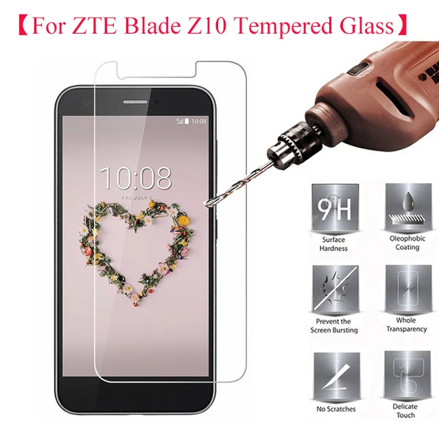 2.5D 0 26 мм 9H закаленное стекло ZTE Blade Z10 Защитная пленка для экрана защитное Flim