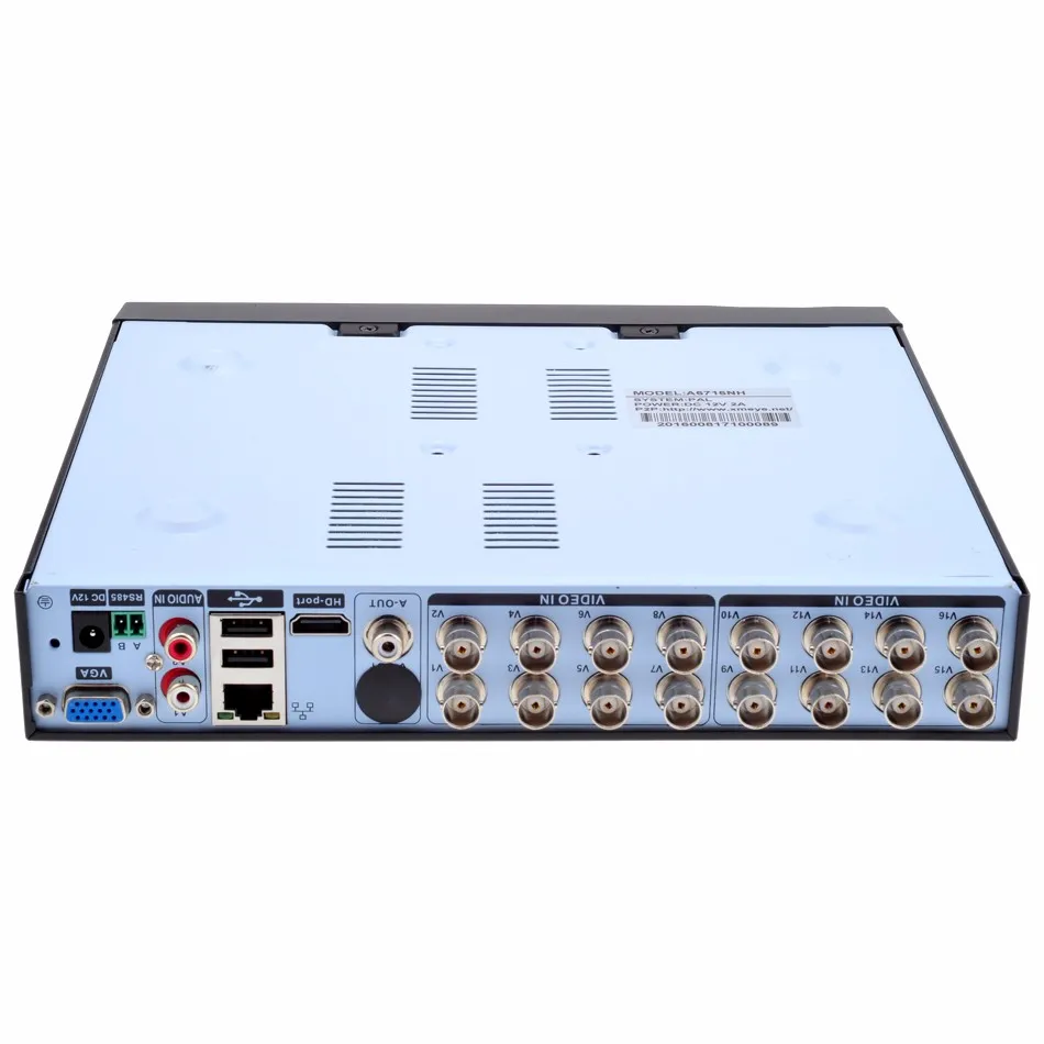 16 каналов AHD 1080N DVR Поддержка 16* 1080N; 8*1080 P; 4* 3M; 4*5 м ip-камера 16CH Видео Рекордер DVR Hybird NVR с 1 Sata HDD