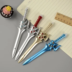 Симпатичная креативная кавайная пластиковая гелевая ручка с черными чернилами 0,38 мм для детей Новинка для письма корейские канцелярские принадлежности для студентов