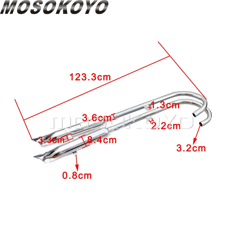Глушитель выхлопной трубы 750 куб. См 32 л.с. 24 для BMW K750 M1 M72 R71 R12 | Автомобили и