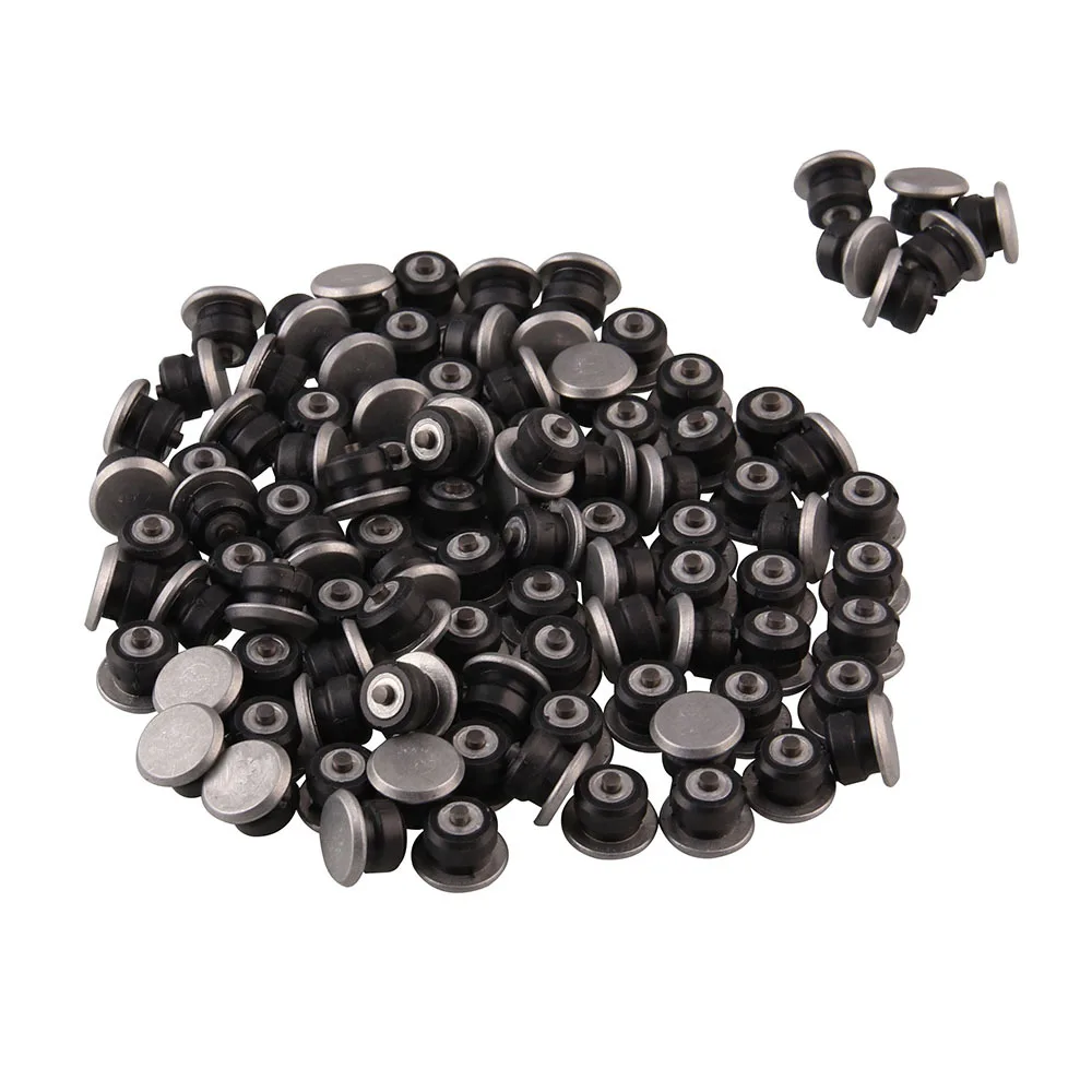 100 шт. зимние шипы для шин алюминиевые автомобильных винтовые колесные шины цепи