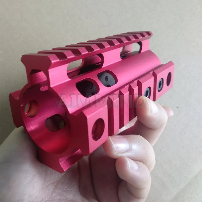 Тип " дюймов Handguard Picatinny 20 мм рейка с 4 рейками подходит Picatinny Weaver для AR15 M16 винтовка Охота