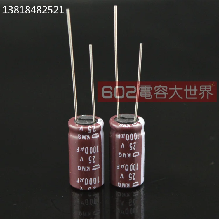 2020 hot sale 20PCS/50PCS Original Japan NIPPON electrolytic capacitors 25v1000uf 25v KMG 105 degrees 10*20 Free shipping