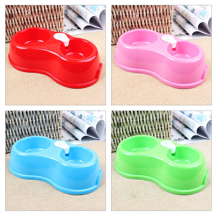 Кормушка для кошек автоматическая кормушка домашних животных двойная чаша