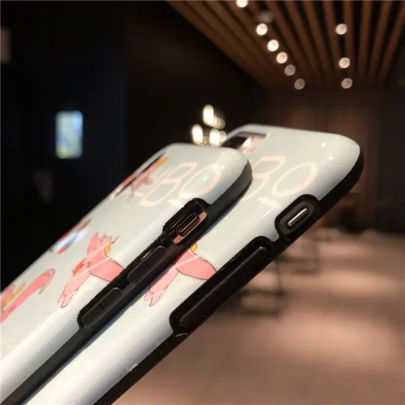 Мультяшный чехол Disneys Dumbo для iPhone X XS 8 7 6 S Plus XR Max Fly Elephant Мягкий ТПУ глянцевый