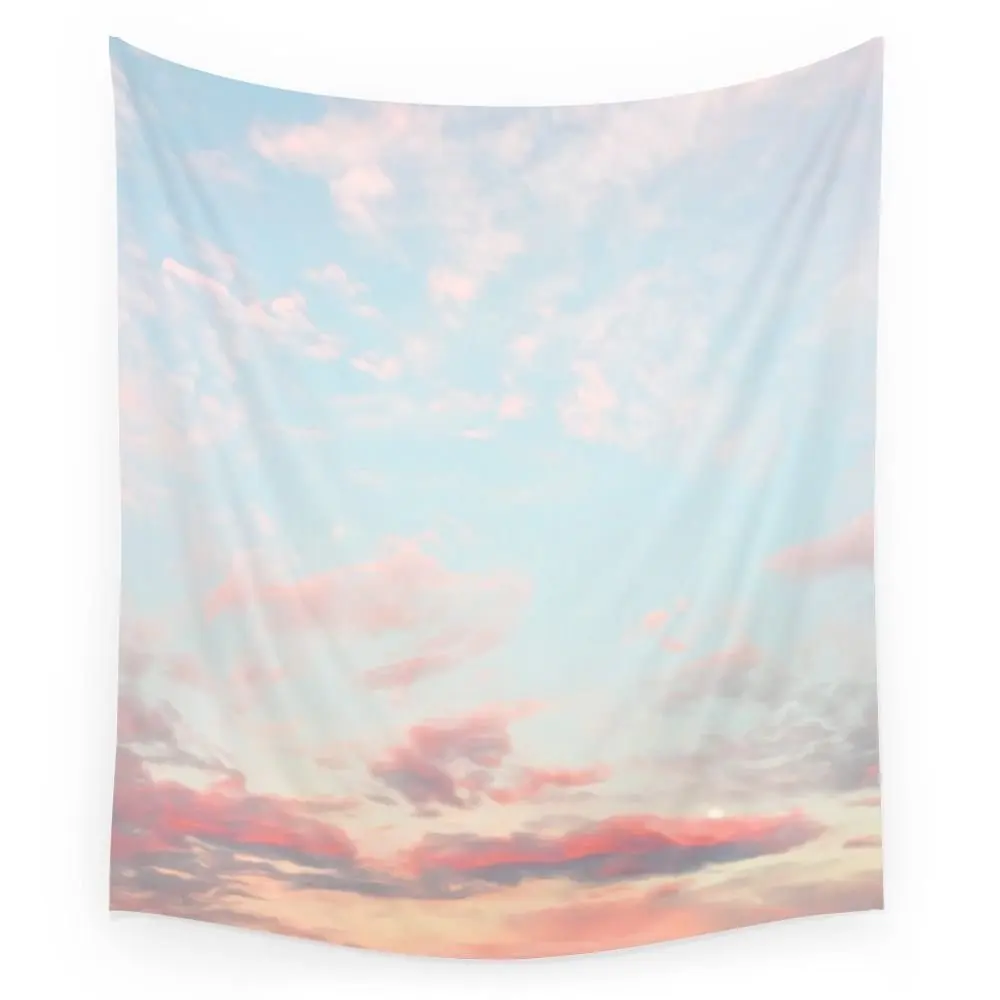 Хлопок конфеты небо настенный гобелен Свадебная вечеринка подарок покрывало
