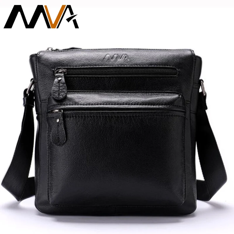 MVA сумка мужская натуральная кожа через плечо сумочки Мужчины портфель мужской