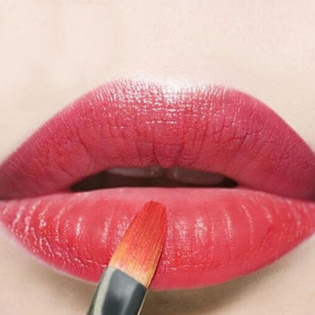 1pcs New Portable Retractable Lipgloss Lipstick Lip Gloss Brush Adjustable Profesional Foundation Makeup Cosmetic Tool | Красота и