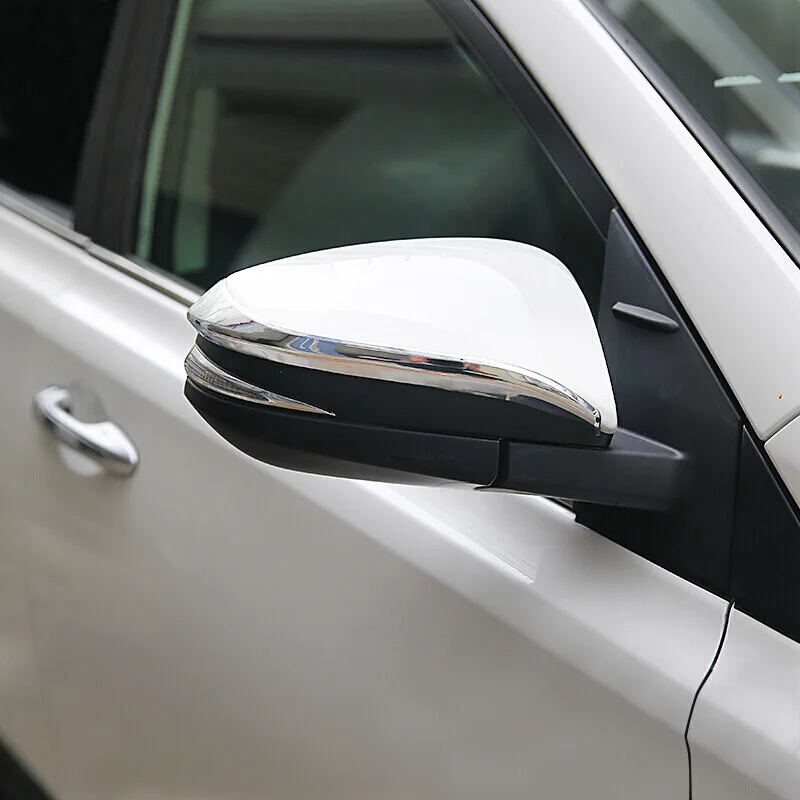 สำหรับ TOYOTA NOAH VOXY อุปกรณ์เสริม2014 2015 2016 2017-2020แต่งรถ ABS Chrome Car กระจกมองหลังการตกแต่งกระจกฝาครอบ Trim