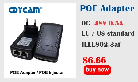 20 шт.(10 пар) кабель адаптер PoE разъемы Пассивный кабель питания Ethernet PoE адаптер RJ45 инжектор Сплиттер Комплект 5 в 12 В 24 в 48 в