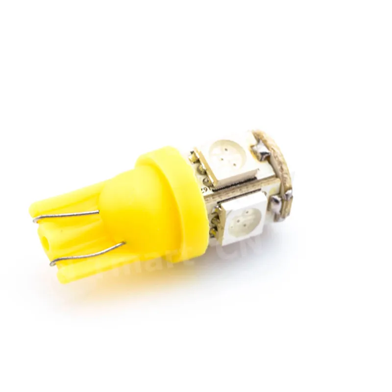 Laleyenda 20 штук T10 светодиодный W5W 5050 5SMD Автомобильный светодиодный Клин светильник 168 194 192 автомобиля Клин просвет светильник W5W сигнала внутренняя Светодиодная лампа 12V