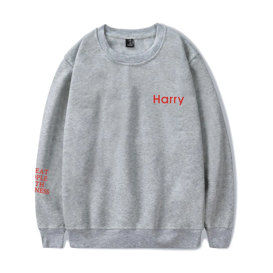 VAGROVSY Harry Styles пуловеры для женщин и мужчин Гарри обрабатывать людей с добротой письмо толстовки популярные хип-хоп толстовки
