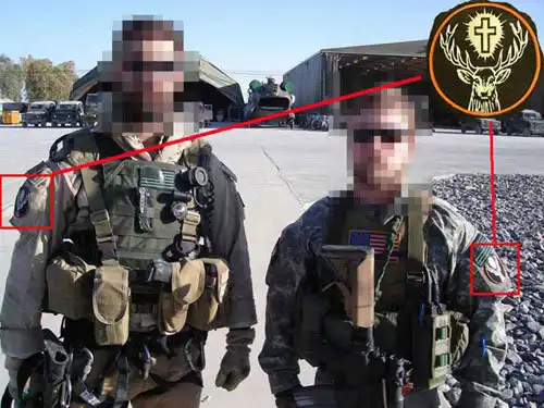 Военная нашивка на липучке &quotst.Hubertus/PararescueJumper PJ&quot |