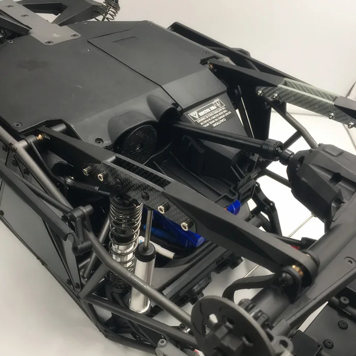 Задняя Нижняя подвеска рукоятка тяга Карбон + сплав с ЧПУ для KYX 1:7 Traxxas UDR|Детали и