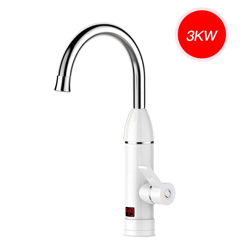 

ZGD9-6,Electric Tankless Water Heater Instant Hot Water Heater Cold Heating Faucet Instantaneous Water Heater for Kitche,EU Plug