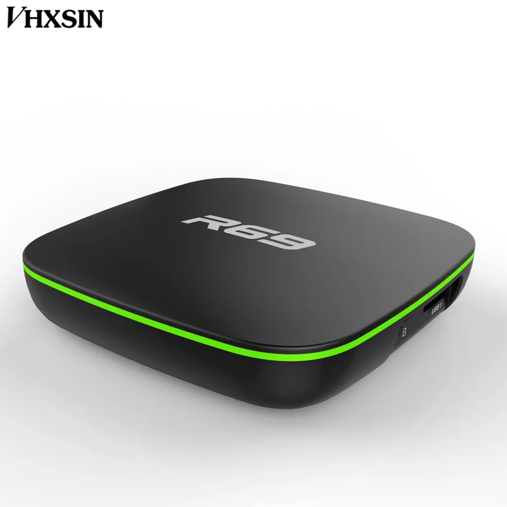 VHXSIN 5 шт./лот R69 1 ГБ 8 Android 7 TV Box H3 четырехъядерный ГГц 4K H.264 100M LAN | Электроника